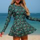 thumbnail image 4 of Traje de baño de una pieza para mujer, conjuntos de bikini para mujer, trajes de surf de manga larga para mujer, shorts, trajes de buceo con almohadillas en el pecho y sin soportes de acero, trajes de, 4 of 6