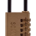 thumbnail image 3 of Scan Brass Combination Padlock, 3 of 4