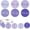Purple, variant on 500 PCS Thank You Stickers Small Business 1.0 Inch Thank You for Supporting My Small Business Self-Adhesive Packing Envelopes Gift Wraps Labels for School Classroom Office (Purple)