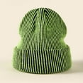 thumbnail image 3 of Women's Bomber Hats Striped Knitted Hat Winter Outdoor Woolen Hat European And American Acrylic Men'S And Women'S Riding Cap Ear Protection Warm Curling Hat, Women's Accessories Bomber Hats, 3 of 3