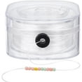 thumbnail image 7 of 1Roll Flat Elastic Crystal String Elastic Beading Thread for Stretch Bracelet Making White 0.3x0.3mm about 174.98 Yards(160m)/Roll, 7 of 7