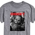 thumbnail image 3 of Chucky - Halloween - No Need To Be Scared - Men's Short Sleeve Graphic T-Shirt, 3 of 5