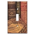 thumbnail image 2 of Assiettes d'Art - Assiette à Interrupteur de Livres - Toggle Simple, 2 of 4