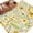 Yellow, variant on Abstract Botanical Area Rugs 5'x7', Small Throw Rugs for Laundry Room Playroom, Vintage Yellow Green Flower Leaf Plant Indoor Outdoor Rug Non-Slip Low Pile Carpet Runner Reversible Floor Mats