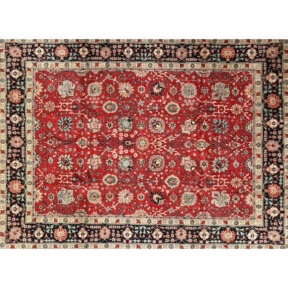 Ahgly Company Machine Washable Indoor Rectangle Traditional Camel Brown Area Rugs, 2' x 3'