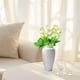 thumbnail image 5 of 15 Tulips Magnolia Buds Home Decoration Simulation Flowers Pocket Silk Flowers Fake Flowers Features: Material:Plastic Color: Blue,Hot P-ink,White,P-ink Product Size: 33x15x10cm/12.9x5.9x3.9 in, 5 of 6