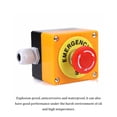 thumbnail image 3 of Riwesomey Interruptor de parada de emergencia de sellado fuerte para aplicaciones anticorrosivas Interruptor de botones de emergencia Herramientas eléctricas, 3 of 6