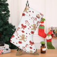 thumbnail image 4 of Christmas Stockings,Red Christmas Gingerbread Man Pattern Stockings Christmas,14.8'' Xmas Stockings,Christmas Party Favors,Christmas Party Decorations,Christmas Stockings Personalized, 4 of 5