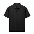 thumbnail image 4 of DayScoop Fashion Shirt for Men Summer Blouse Big & Tall Casual Mesh Turndown Collar Loose Tops Tees Tees Plus Size, 4 of 6