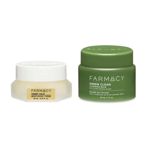 Set para el cuidado de la piel Farmacy Melt & Moisturize con Green Clean & Honey