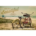 thumbnail image 2 of Ortley Beach, New Jersey, Life is a Beautiful Ride, Beach Cruisers, Lantern Press Photography, 2 of 2