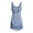 Blue, variant on Morttic Women's Fashionable Boho Faux Suede Fringe Mini Dress – Sleeveless Front Zip Slim Bodycon Party Dress Green,S