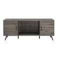 thumbnail image 4 of Walker Edison Mid Century 2-Door TV Stand for TVs Up to 68", Slate Grey, 4 of 19