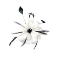 thumbnail image 3 of Broche de flor Loral para mujer con pinzas para el pelo de plumas jinwen, 3 of 8