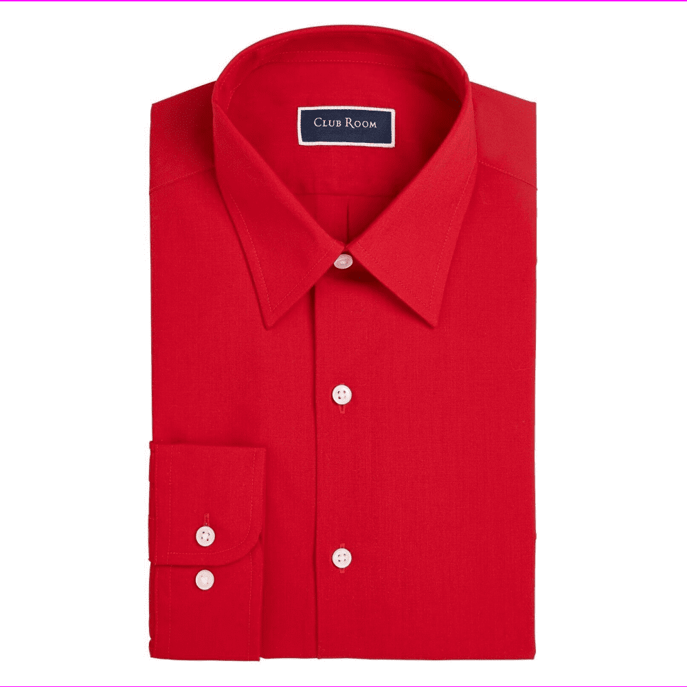 club room slim fit shirts