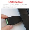 thumbnail image 4 of 2X USB TO RS232 RS485 USB Serial Communication Module Industrial Grade USB-232/485 Signal Converter,2 x USB-232/485 Converter,black, 4 of 7