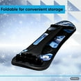 thumbnail image 2 of Superio Kids Foldable Snow Scooter Sled, Black (2 Pack), 2 of 5