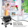 thumbnail image 3 of Miniature Barbecue Grill Bbq Grilling Rack Doll House Decoration Kitchen Playing Prop, 3 of 6