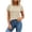 Beige#womens summer tops#57, variant on Striped T Shirts for Women Crew Neck Short Sleeve Tee Shirts Loose Fit Summer Pullover T-Shirt Casual Fashion Outdoor Tees Beige S