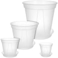 thumbnail image 6 of BERTDOMD 4-Pack Plastic Flower Pots for Garden, Greenhouse , Strawberry Planting Pots, 0.15 Gallon Small Plant Containers, 6 of 6