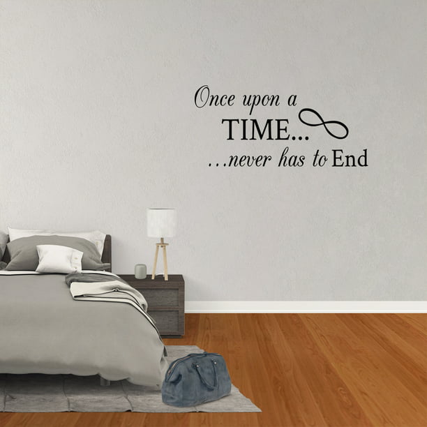 Wall Decal E Once Upon A Time Never Has To End Vinyl Sticker Love Decor Pc825 Com - Once Upon A Wall Vinyl Decals