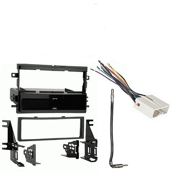 Fits Mercury Sable 2008-2009 Single DIN Stereo Harness Radio Install Dash Kit