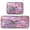 Beautiful Pink Hummingbird, variant on 2-Piece Kitchen Rugs Set Non-Slip Mats Carpet Floor for Kitchen, Bathroom (19.7"x27.6" & 19.7"x47.2") The Dog Is Running