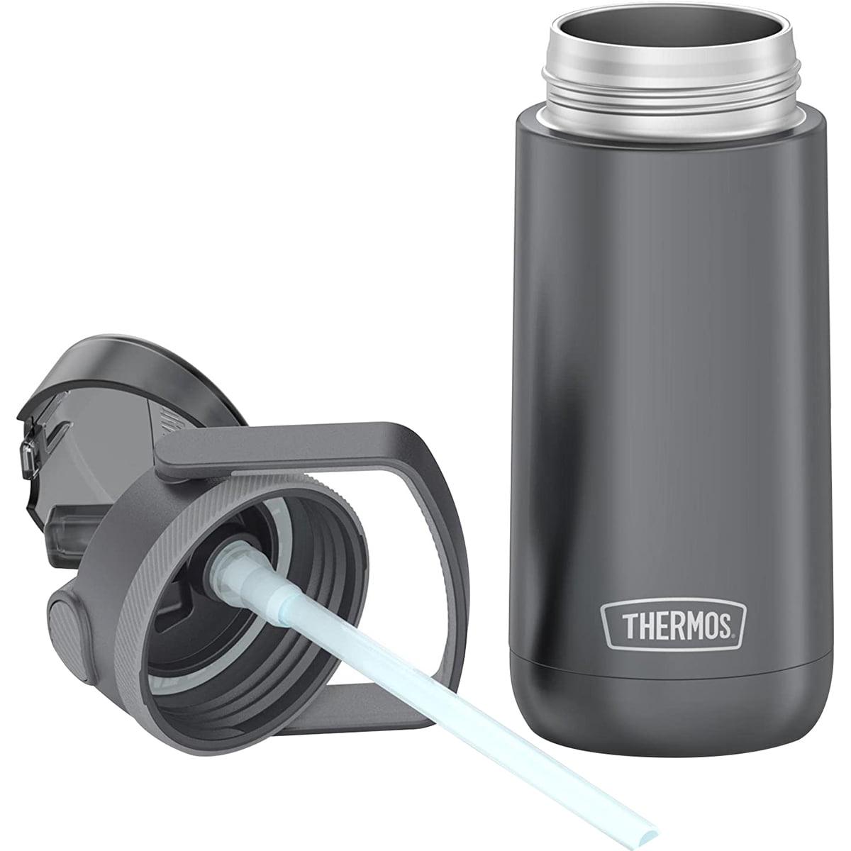 Thermos Kids 14 oz. Funtainer Insulated Stainless Steel Water Bottle - Gray