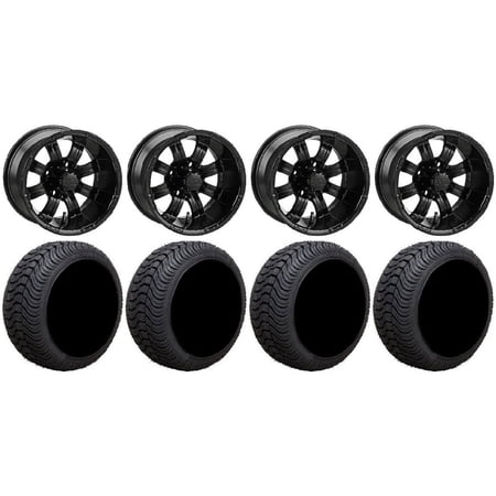 LSI Casino 12 Black Golf Wheels 215×50-12 Cruze Tires E-Z-GO & Club Car LSI Casino 12 Black Golf Wheels 215×50-12 Cruze Tires E-Z-GO & Club Car