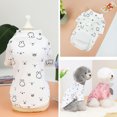 thumbnail image 6 of CHBORLESS Dog Summer Shirt Puppy Clothes (Small, White), 6 of 6