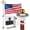 Silver, variant on Yescom EZ GO 25Ft Aluminum Telescopic Flag Pole Kit w/ Solar Light & Flagpole Holder for Camper RV Tailgate