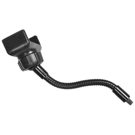 Worgeous  4 Pcs Cell Phone Holder for Microphone Stand Cup Mount Boom Arm Black