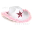 thumbnail image 1 of Txlixc Sombrero de vaquero femenino con decoración brillante Txlixc moda, 1 of 1
