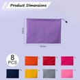 thumbnail image 2 of Bolsa para archivos con cremallera Desiderio, bolsa organizadora de carpetas de archivos, bolsa para archivos a prueba de agua, bolsa para tutoría de estudiantes, estilo: estilo 2;, 2 of 5
