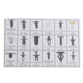 thumbnail image 2 of MOKKHNB 415Pcs Car Interior Trim Clips Assorted Color For Car Owners And Mechanics Maintenance, 2 of 8