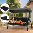 thumbnail image 5 of 55in Porch Swing Cushion ,Waterproof Patio Glider Cushions, 4in thick, Fade resist 2/3 Seater Replacement Bench Cushions for Outdoor Furniture, 5 of 7