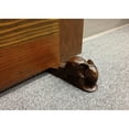 thumbnail image 3 of D-Art Collection Solid Teak Wood Frog and Elephant Door Stopper in Dark Brown, 3 of 5