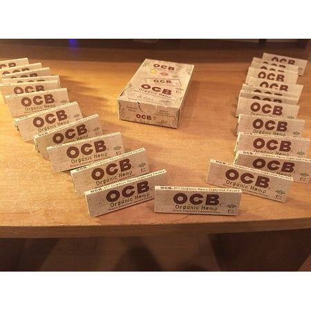Ocb Rolling Papers - Organic Hemp Rolling Papers 1 1/4 Size 24 Booklet 50 Leaves in Each BookletPapers, hemp papers, organic, rolling papers, tips and papers, tobacco papers By OCB