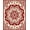 Red, Pattern 1, variant on ODIKA 2x3 Machine Washable Non-Slip Area Rug, Sunset Decorative Blanket Featuring Artistic Heritage High Traffic Rug, Red, 718963
