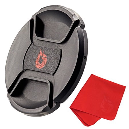 UPC: 0640671261548 | 77mm Lens Cap Center-Pinch  Extra Strong Springs  Made from 100% Recycled Plastic