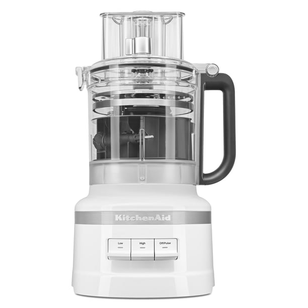 KitchenAid 13-Cup Food Processor, White, KFP1318 - Walmart