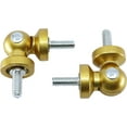thumbnail image 2 of MERIVILLE Hinged Elbow Connector - Designed for Bay Window Curtain Rods or Corner Drapery Rods up to 5/8" Diameter, Royal Gold Finish, 2 Pcs, 2 of 3