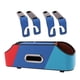 thumbnail image 5 of Organizador para el respaldo del asiento del reposacabezas del coche con 2 portavasos con ganchos y porta pañuelos Estilo C, 5 of 9