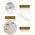 thumbnail image 3 of Unique Bargains 8Pack 6' Cat Paw Spoon Stainless Steel Coffee Spoon Ice Cream Spoon, Silver, 3 of 4