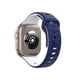 thumbnail image 3 of Correa de Silicona Deportiva para Apple Watch, Compatible con Todas las Series, Bicolor, 3 of 4