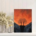 thumbnail image 2 of Qisvanset 12x16 Inch Vintage Tortoises Canvas Print Wall Art, 2 of 5