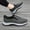 Gray, variant on Summer Casual Leather Shoes,Arch Support Lightweight Sports Shoes, Breathable, Non-Smelly Men's Sneakers,Comfy Wide Width Loafers