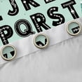 thumbnail image 4 of Homewish Cute Fox Owl Curtains Pack of 2 (42x84 Each),Educational Learning Curtains Blackout,26 Letters Aplhabet Bedroom Curtains For Kids,Ultra Soft Home Decor, 4 of 6