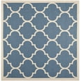 thumbnail image 2 of Safavieh Courtyard Blue Indoor Outdoor Rug - Square 4', 2 of 2