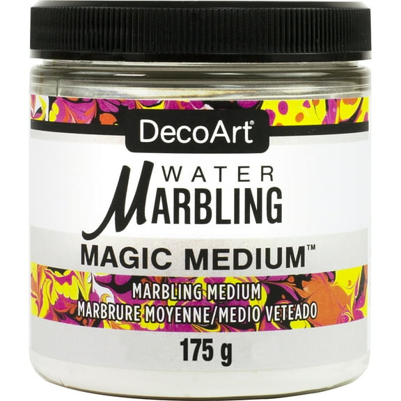DecoArt Water Marbling Magic Medium, 8 oz. Jar
